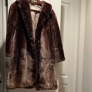 Authentic vintage fur coat- wears like a small, no size tag… GORGEOUS